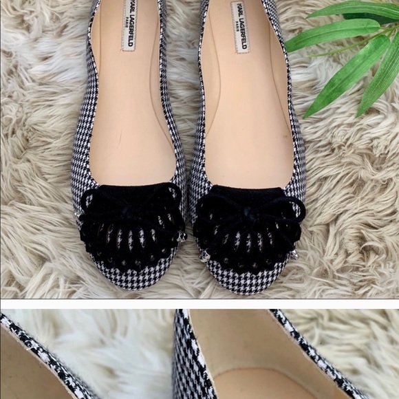 NWOT Karl Lagerfeld flats size 39 (9) - Picture 2 of 4